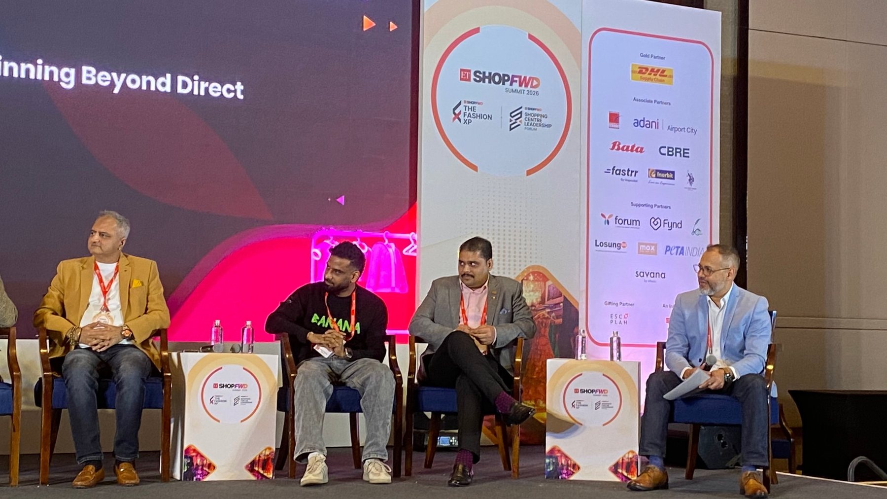 Panel discussion at the ET Retail ShopFWD Summit 2026