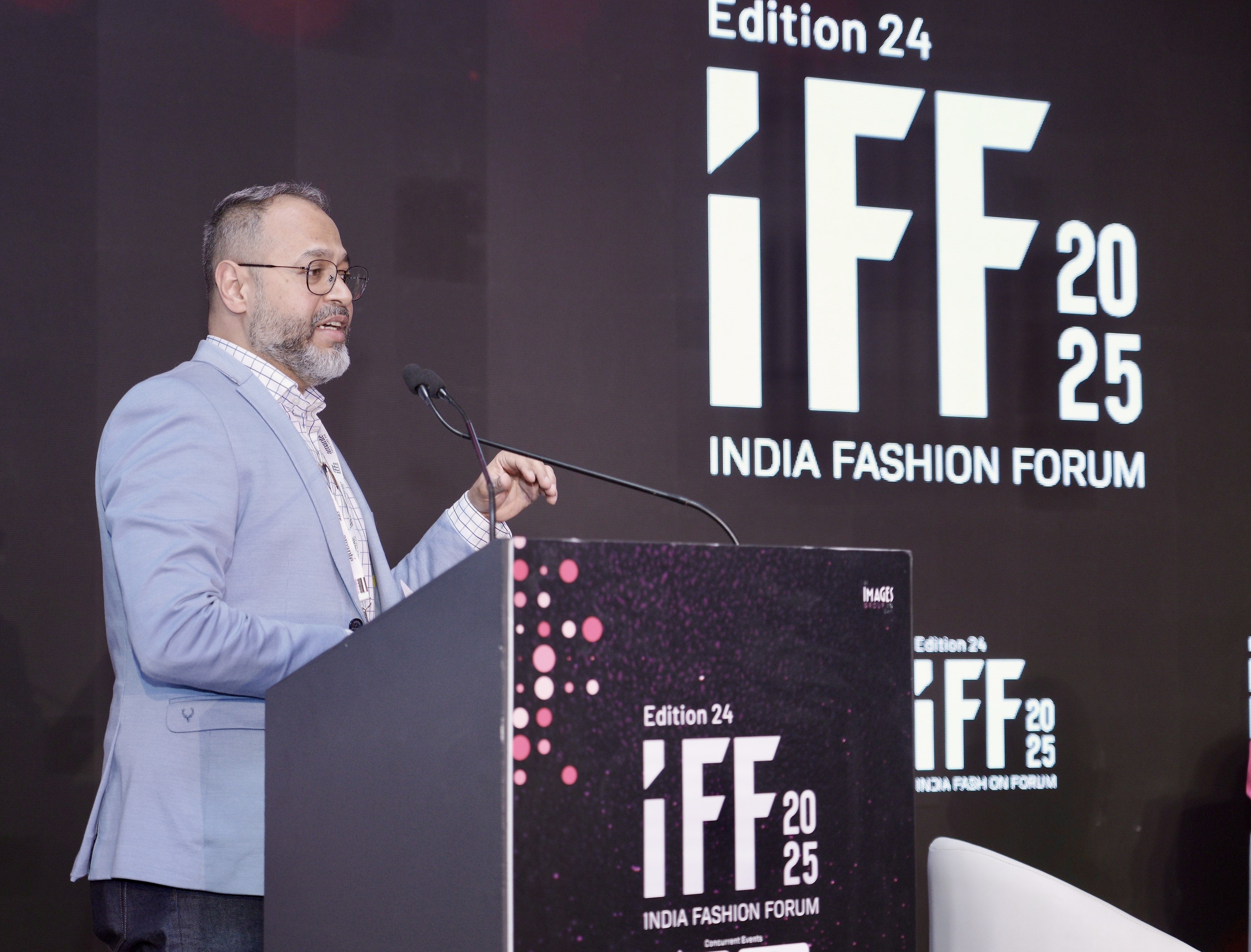 Speaking at India Fashion Forum 2025